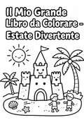 Libro da Colorare per Bambini - Edizione Estate