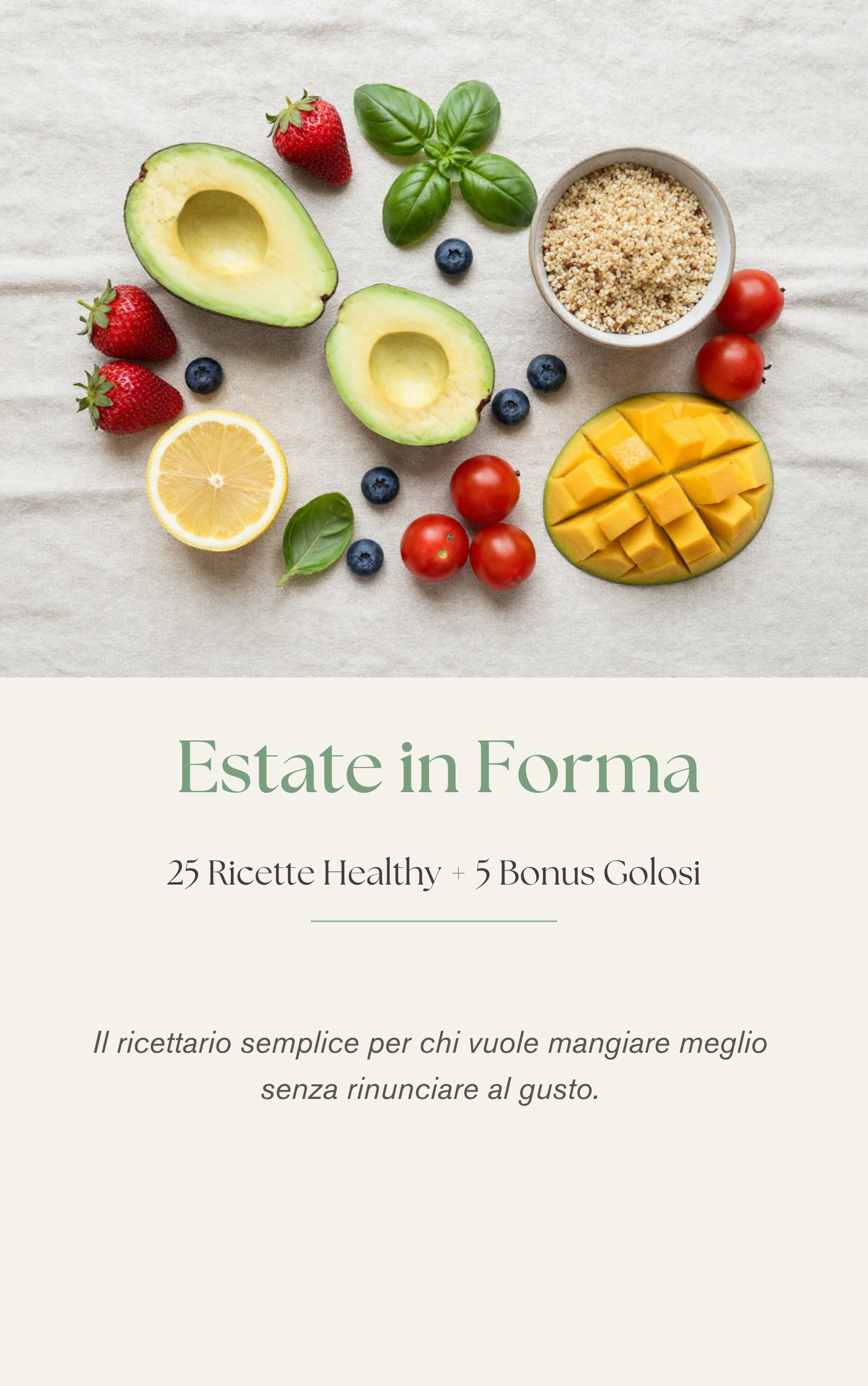 Le 30 Ricette per un'alimentazione sana